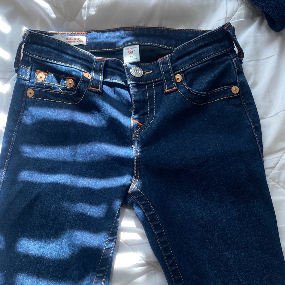 true religión straight leg/bootcut jeans